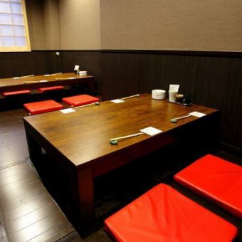 [2F / Digging Gotatsu Private Room] A spacious Japanese space is available depending on the number of people!