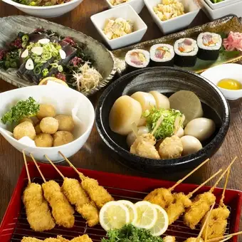 【2時間飲み放題付】旬の戻りカツオやおでんを堪能！『秋のお月見コース』（現金払いで超得割）