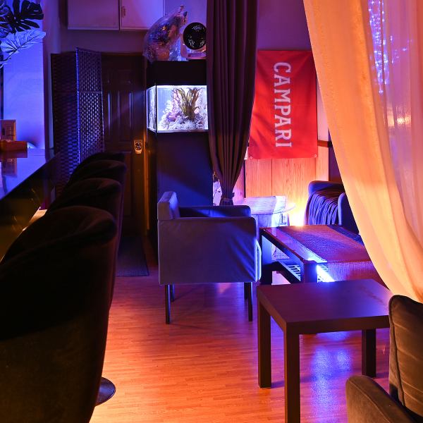 All seats are 15 seats, and a maximum of 25 people can be reserved. How about a party in the luxurious atmosphere?