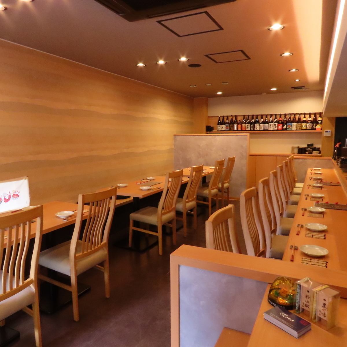 真新しい店内の雰囲気をお楽しみください！