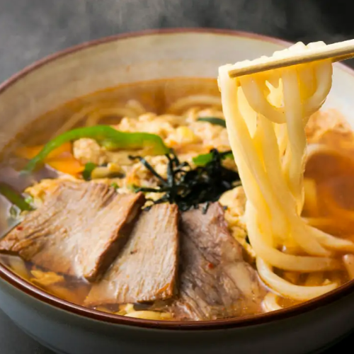 カルビうどん