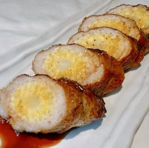 穂付きヤングコーン肉巻焼
