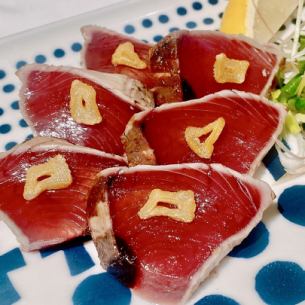 戻りかつおたたき