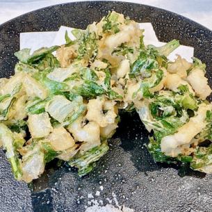 穴子・春菊おつまみかき揚げ
