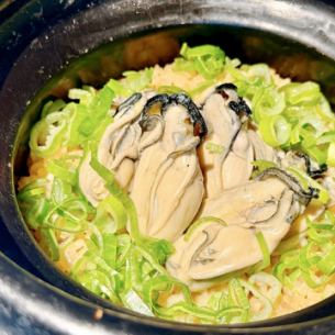 土鍋ふっくら牡蠣ご飯