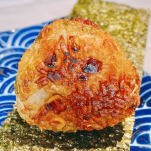 青唐辛子味噌焼おにぎり