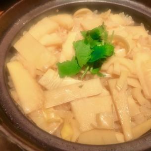 たけのこふっくら土鍋ごはん