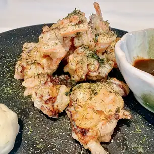 章鱼烧炸鸡块