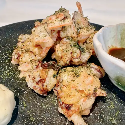 章鱼烧炸鸡块