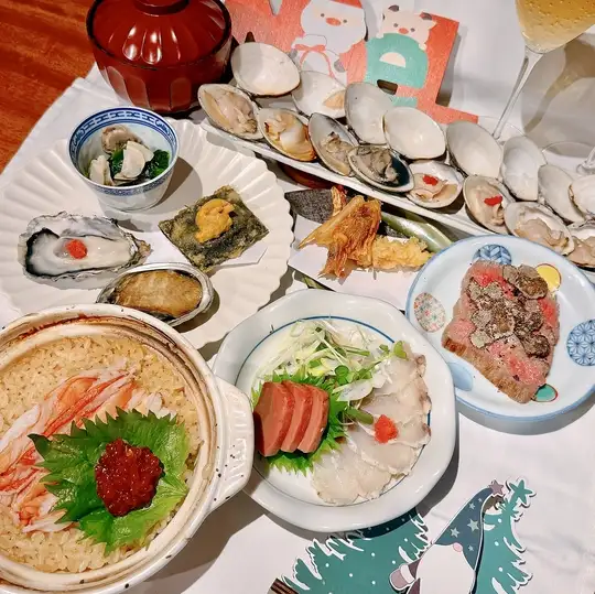 ◆限定2日間（12/24.25）◆【和食屋のXmasコース※乾杯スパークリング付】