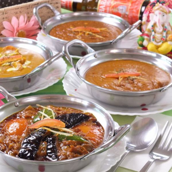 何十種類もスパイスを使ったこだわりのルーと、じっくり煮込んだお肉を楽しめる羽村の名店！