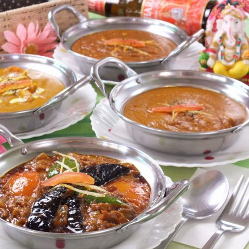 何十種類もスパイスを使ったこだわりのルーと、じっくり煮込んだお肉を楽しめる羽村の名店！