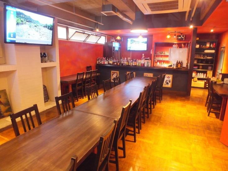 当店は30名様での貸切可能です♪大人数での宴会にぴったりです◎