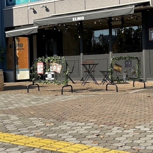 シーンに合わせて使い分けOK♪気持ちの良いテラス席も◎