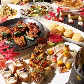 ★Draft beer included★【VG Standard Course】2-hour all-you-can-drink 7-dish course for 5,500 yen