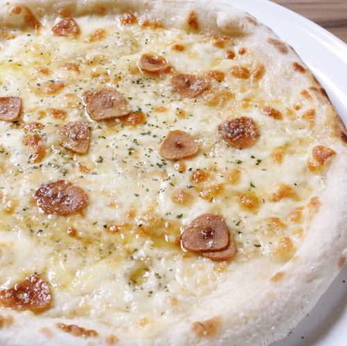 Garlic butter pizza