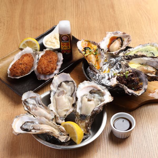 【海の恵みをご堪能あれ】名物！これぞ牡蠣尽くしの豪華ラインナップ◎