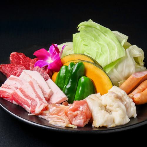 ◆やまよしお肉の盛り合わせ(3~4人前)