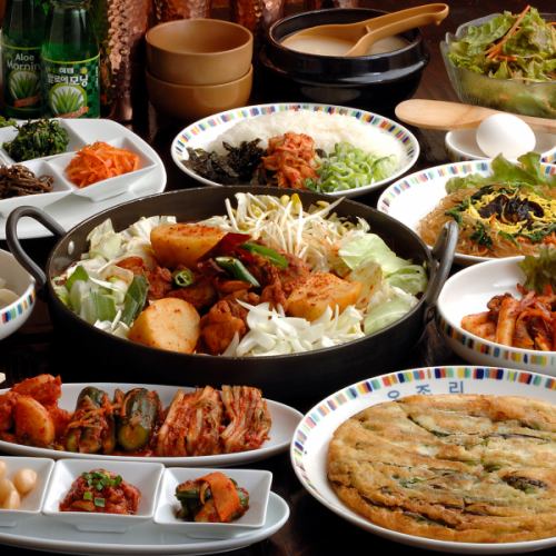 130種類以上本場韓国料理