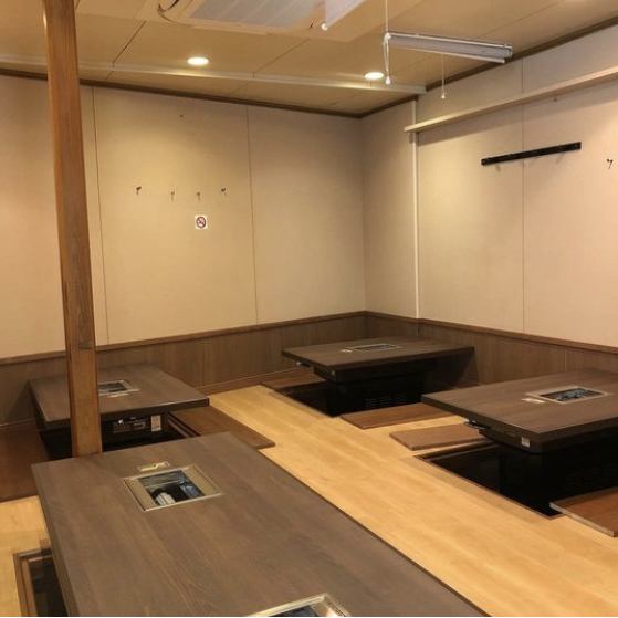≪Hogged kotatsu ideal for banquets◎≫We offer hori kotatsu style table seats that can be used casually for small banquets such as family, friends, and colleagues! All the staff are looking forward to your visit.