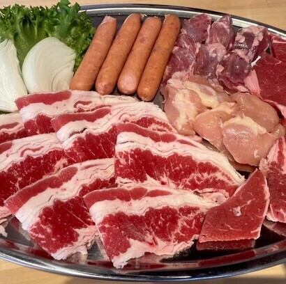 ファミリー盛り合わせ(3~4人前)(塩orタレ)