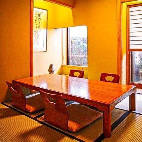 A relaxing moment in a calm space with a Japanese atmosphere