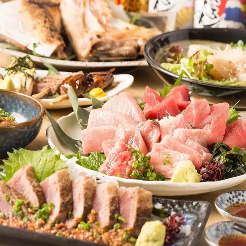 新鮮なお刺身が自慢◎