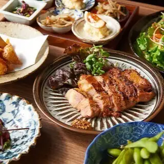 『蒼海-そうかい-コース』サーモンはらす焼含9品 3時間飲み放題付 5500円⇒4500円