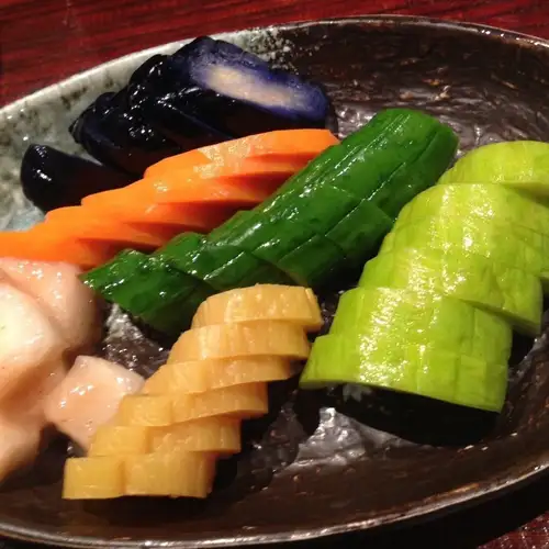 お新香の盛り合わせ