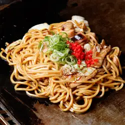 日式炒面（酱汁/盐/辣酱/辣咖喱）