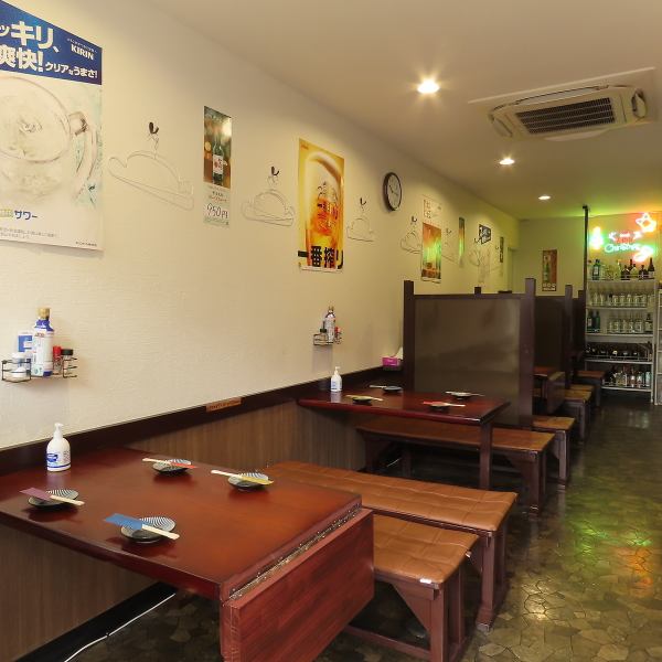 【◇◆～宴会におすすめ！広々テーブル席～◆◇】広々とした店内は、宴会や友人との集まりにぴったり！韓国メニューも充実しており、特に女性に大人気です♪美味しい料理と楽しい時間をお楽しみいただけますよ！記念日や女子会など様々なシーンでご利用いただけます♪