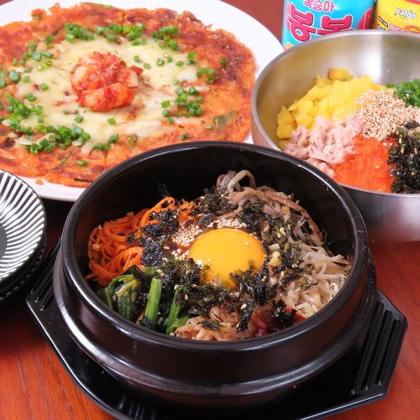 【◇◆～一品料理もイチオシ！～◆◇】石焼ビビンバなどの一品料理もイチオシです♪本場韓国の味を是非！