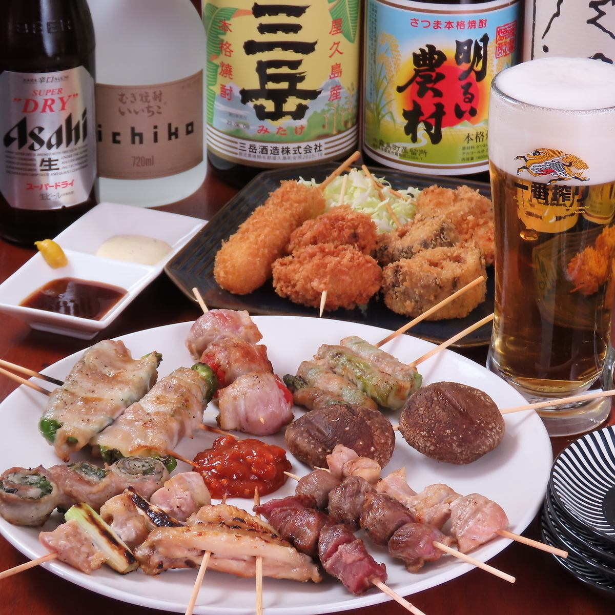 韓国と日本のお料理をご用意◎！