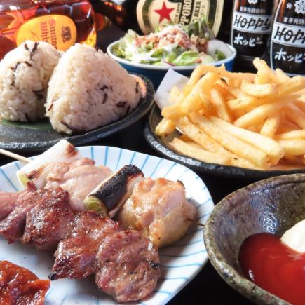 【평일 한정!】잠자리의 낮 코스♪ 4품 120분 음료 무제한 2300엔!