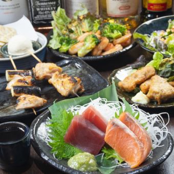 Start here! Enjoy our recommended dishes♪ [Casual Course] 7 dishes with 120 minutes of all-you-can-drink for 3500 yen