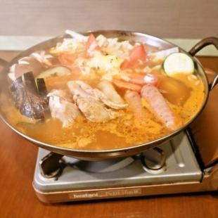 【鍋付き】2時間プレミアム飲み放題＋地酒3種飲み放題付き5000円(税込)コース