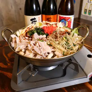 【鍋付】2時間プレミアム飲み放題＋地酒3種飲み放題付！お鍋が4種から選べる《5,000円コース》