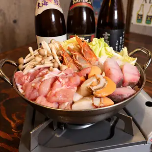 【鍋付】2.5時間プレミアム飲み放題＋地酒5種飲み放題！選べる鍋や黒毛和牛ステーキ《6,000円》