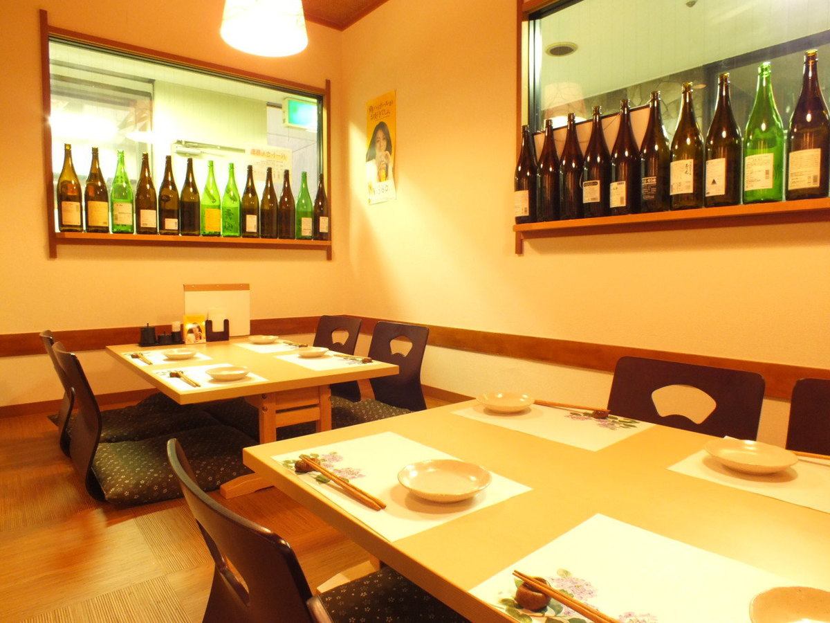 We also offer a wide selection of rare sake, and our boss also offers convincing dishes.