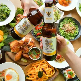《2.5時間飲み放題付き》【シンハーパーティープラン】7000円(税込)