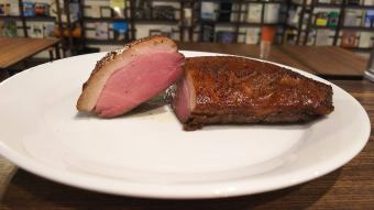 Homemade smoked duck loin (adult purchase)