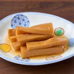 Extra thick bamboo shoots/Yuzu octopus and cucumber/Crunchy Chinese jellyfish