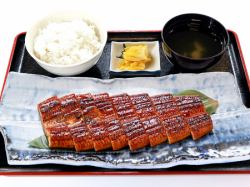 烤鰻魚套餐