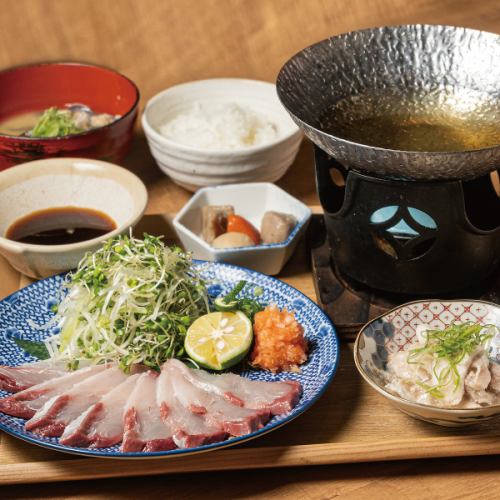 ブリしゃぶ定食
