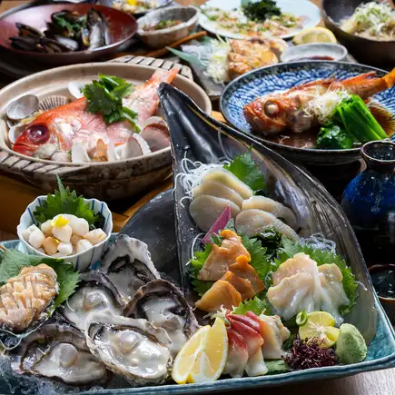 12月忘年会貝尽くし盛り合わせコース◎ココでしか味わえない貝料理の数々☆90分飲み放題付き