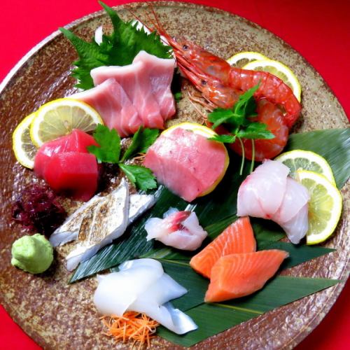 We offer fresh seasonal sashimi! Enjoy delicious seasonal fresh fish ◎