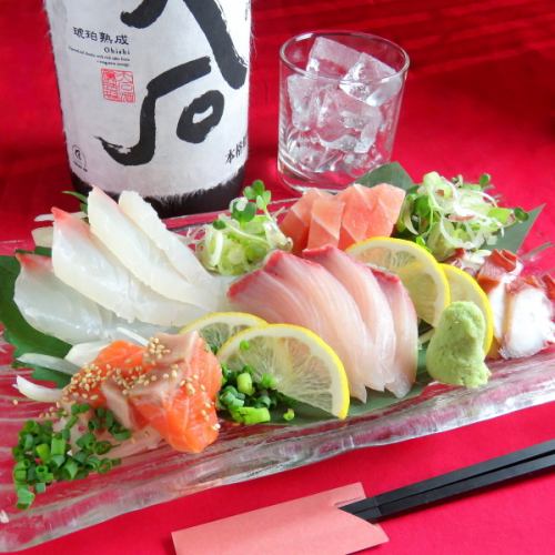 Assorted sashimi for 2 people