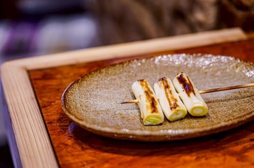 White green onion