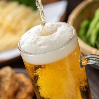 Weekends available [All-you-can-drink] 120 minutes for 2,200 yen (Kirin Ichiban Shibori, Mitake, Kawabe, Riku Highball, Kaku Highball, and many more!)