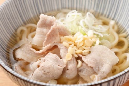 Kansai-style meat udon